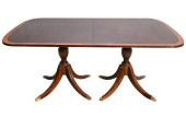 STICKLEY GEORGIAN DOUBLE PEDES