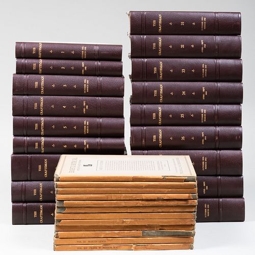 STICKLEY, GUSTAV: THE CRAFTSMAN AND