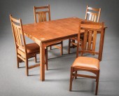 STICKLEY LIGHT AND COLORED WOO