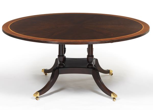 STICKLEY MAHOGANY ROUND DINING