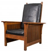 STICKLEY MANNER OAK AND BLACK