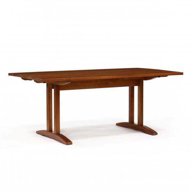 STICKLEY, MISSION CHERRY TRESTLE