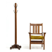 STICKLEY MISSION OAK ARMCHAIR