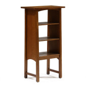 STICKLEY, MISSION OAK BOOKCASE