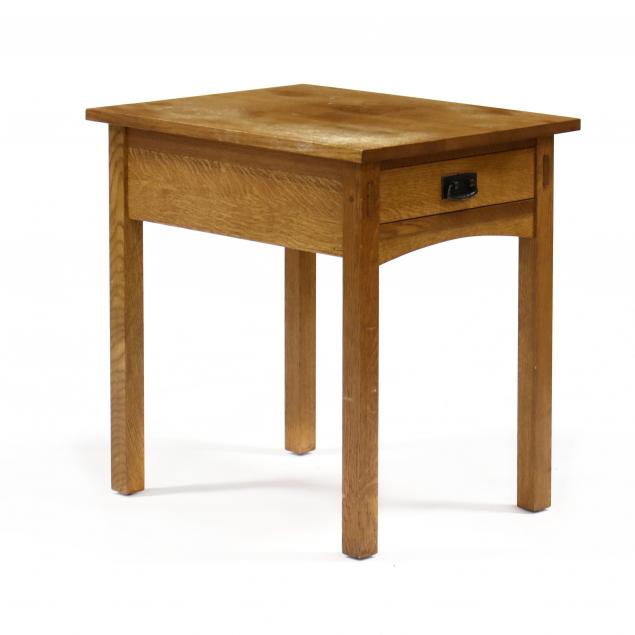 STICKLEY, MISSION OAK ONE DRAWER
