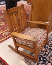 STICKLEY MISSION OAK ROCKERSTI