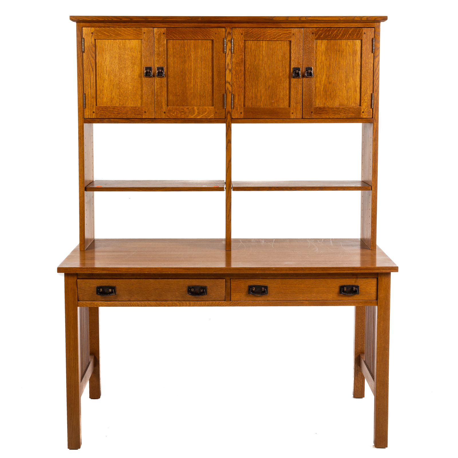 STICKLEY MISSION STYLE OAK DESK