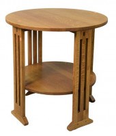 STICKLEY MISSION STYLE OAK ROU