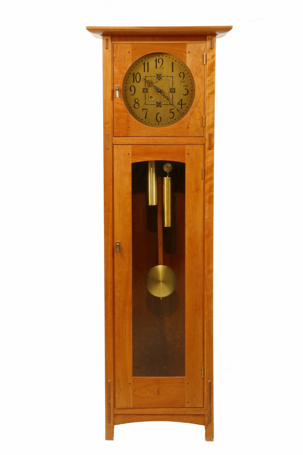 STICKLEY MISSION TALL CLOCK