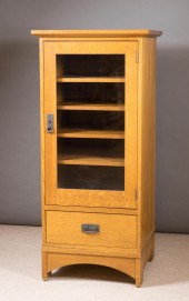 STICKLEY OAK MEDIA CABINETSTIC