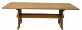 STICKLEY OAK TRESTLE BASE DINI