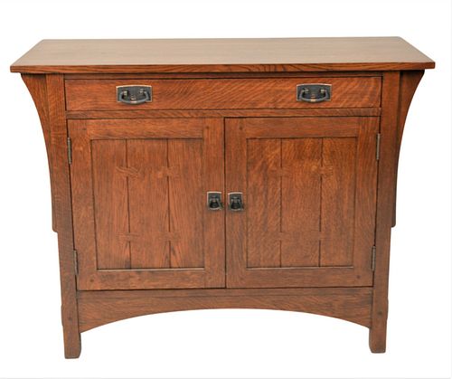 STICKLEY TWO DOOR OAK