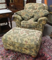 STICKLEY UPHOLSTERED LOUNGE CH