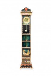 STICKS FOLK ART PAINTED GRANDF