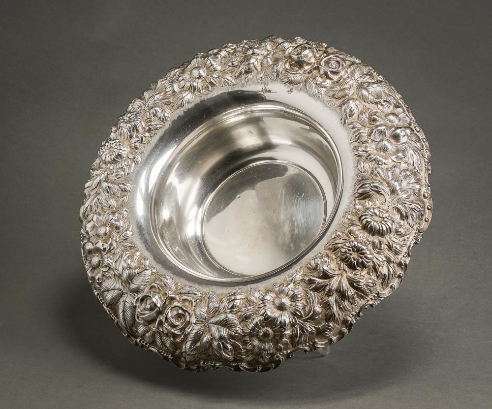 STIEFF HAND CHASED STERLING