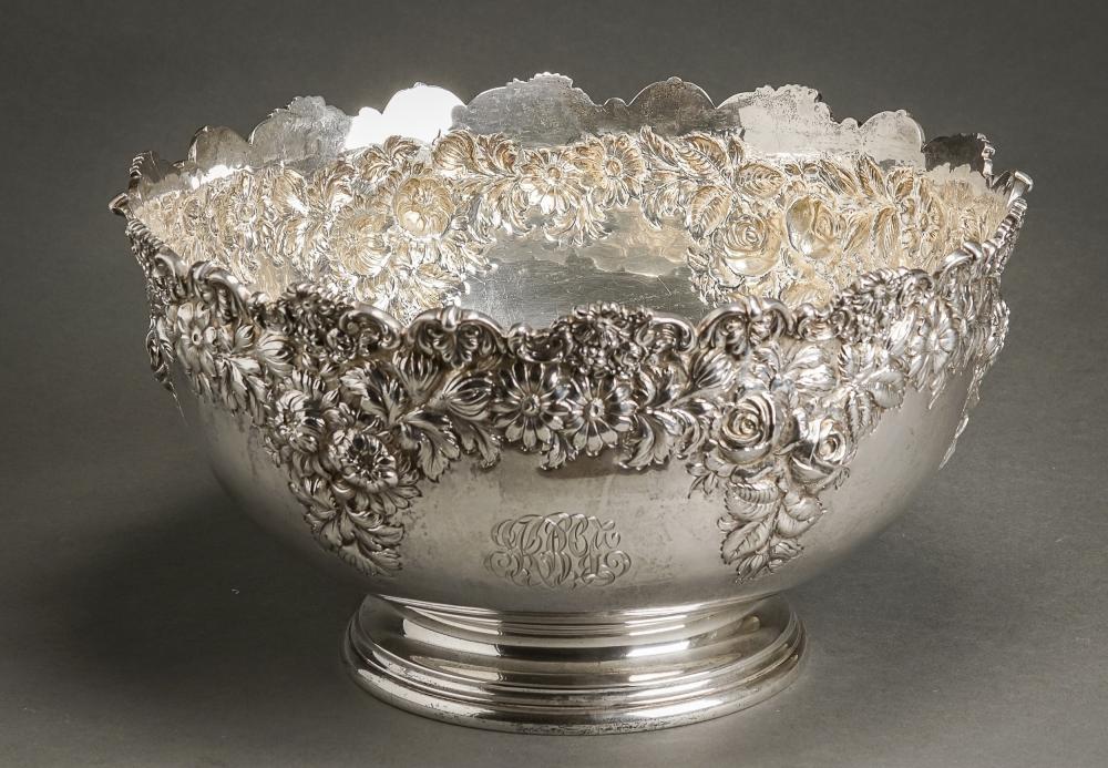 STIEFF HAND CHASED STERLING