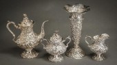 STIEFF REPOUSSé STERLING THREE