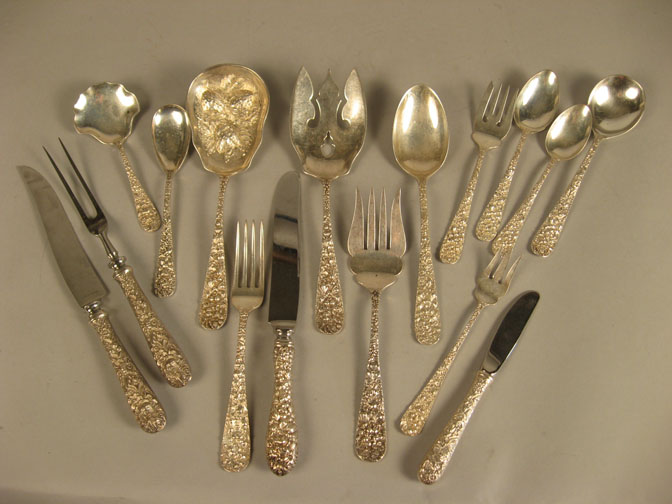Stieff  'Rose' pattern sterling