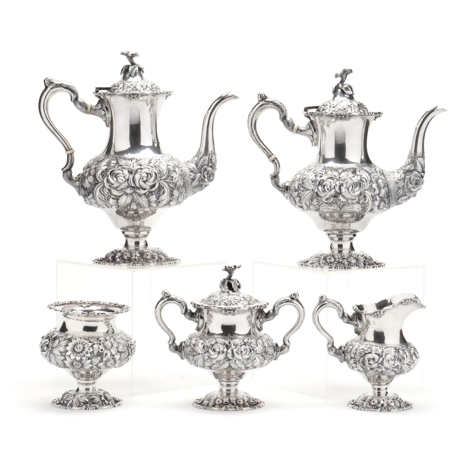 STIEFF  ROSE  STERLING SILVER TEA