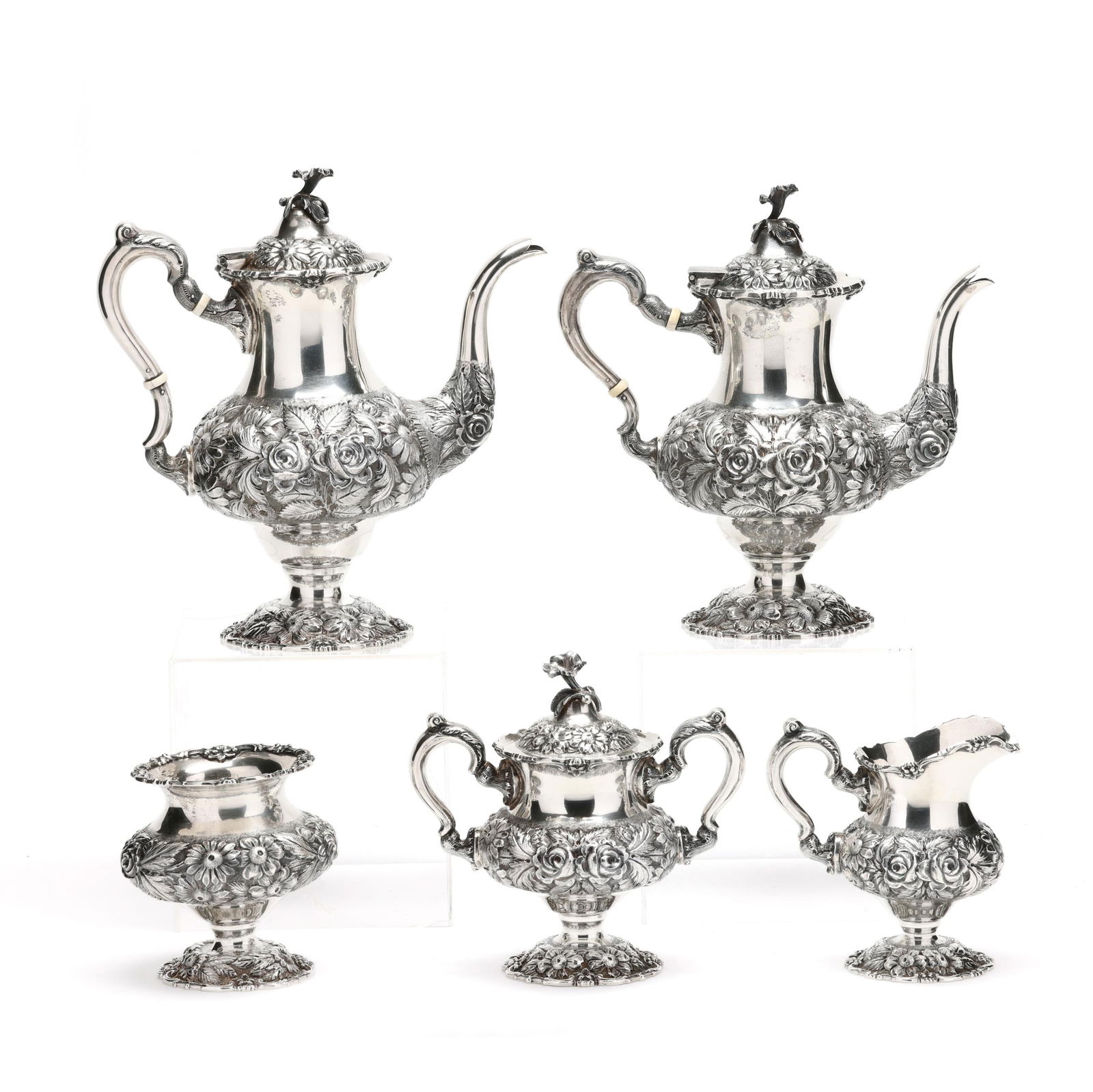 STIEFF  ROSE  STERLING SILVER TEA