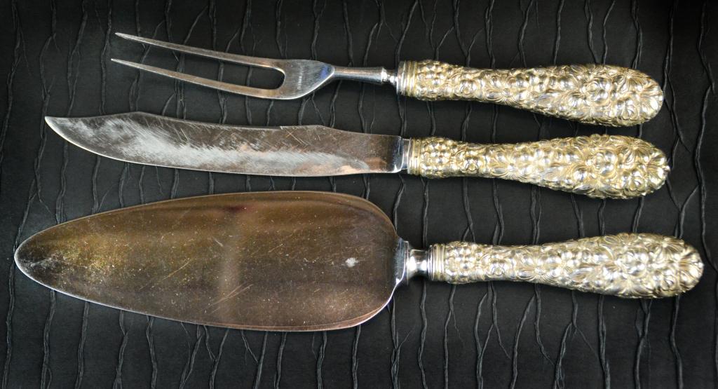 Stieff Sterling Repousse Pie