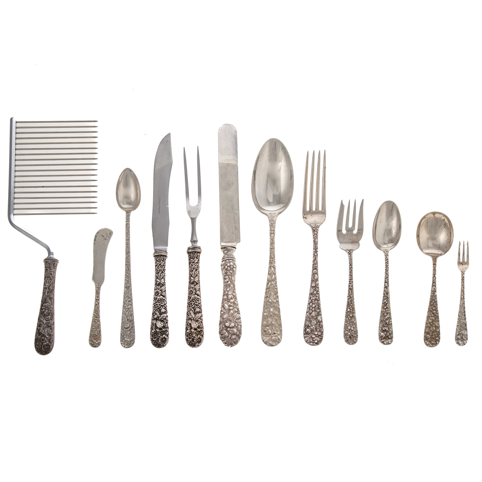 STIEFF STERLING "ROSE" FLATWARE