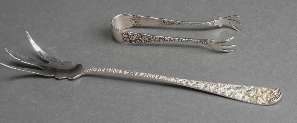 STIEFF STERLING SILVER LETTUCE FORK