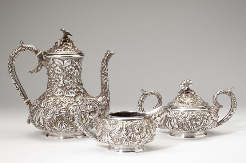Stieff Sterling Silver Repousse