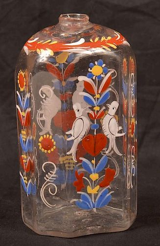 STIEGEL BLOWN COLORLESS GLASS