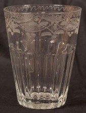 STIEGEL TYPE BLOWN COLORLESS G