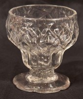 STIEGEL TYPE COLORLESS BLOWN G