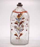 STIEGEL-TYPE PAINTED SPIRITS F