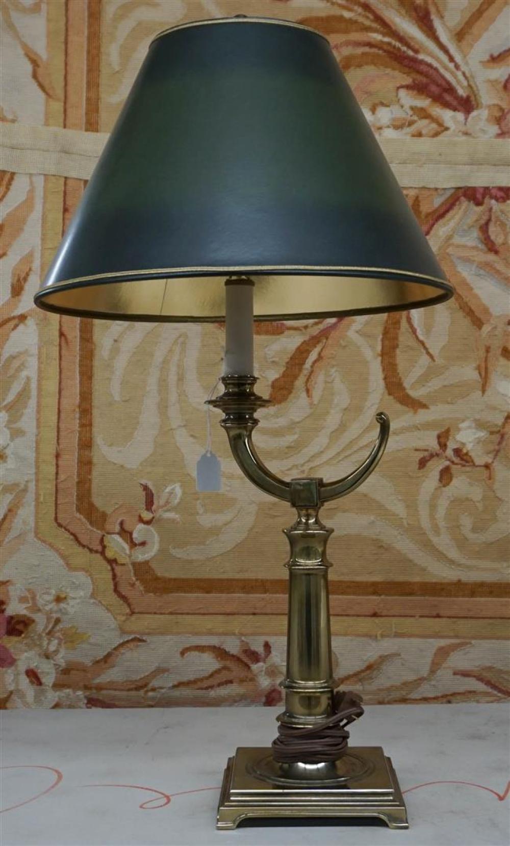 STIFFEL BRASS TABLE LAMP, HEIGHT