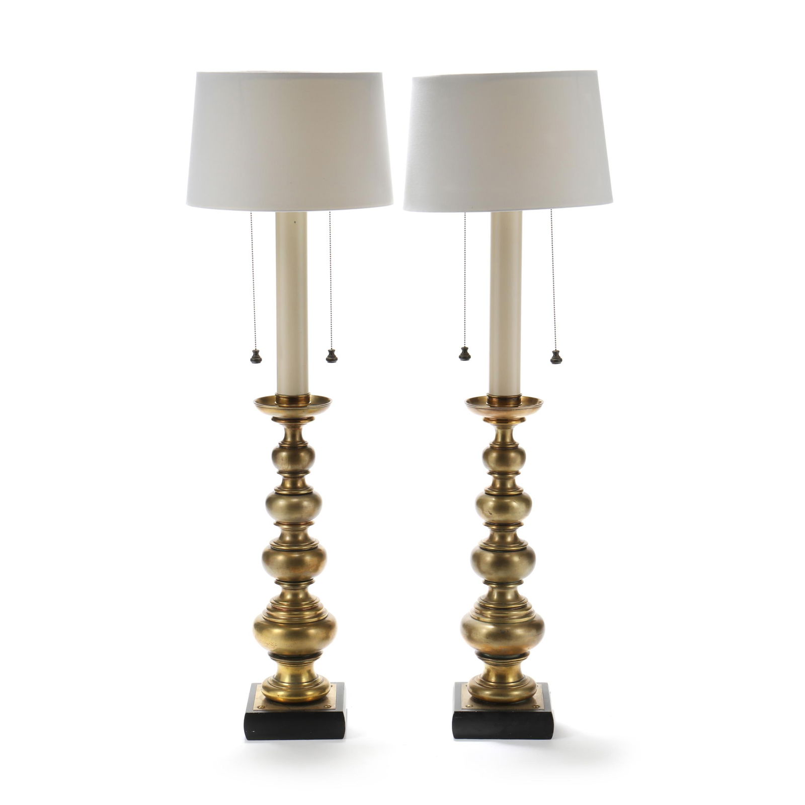 STIFFEL, PAIR OF VINTAGE BRASS