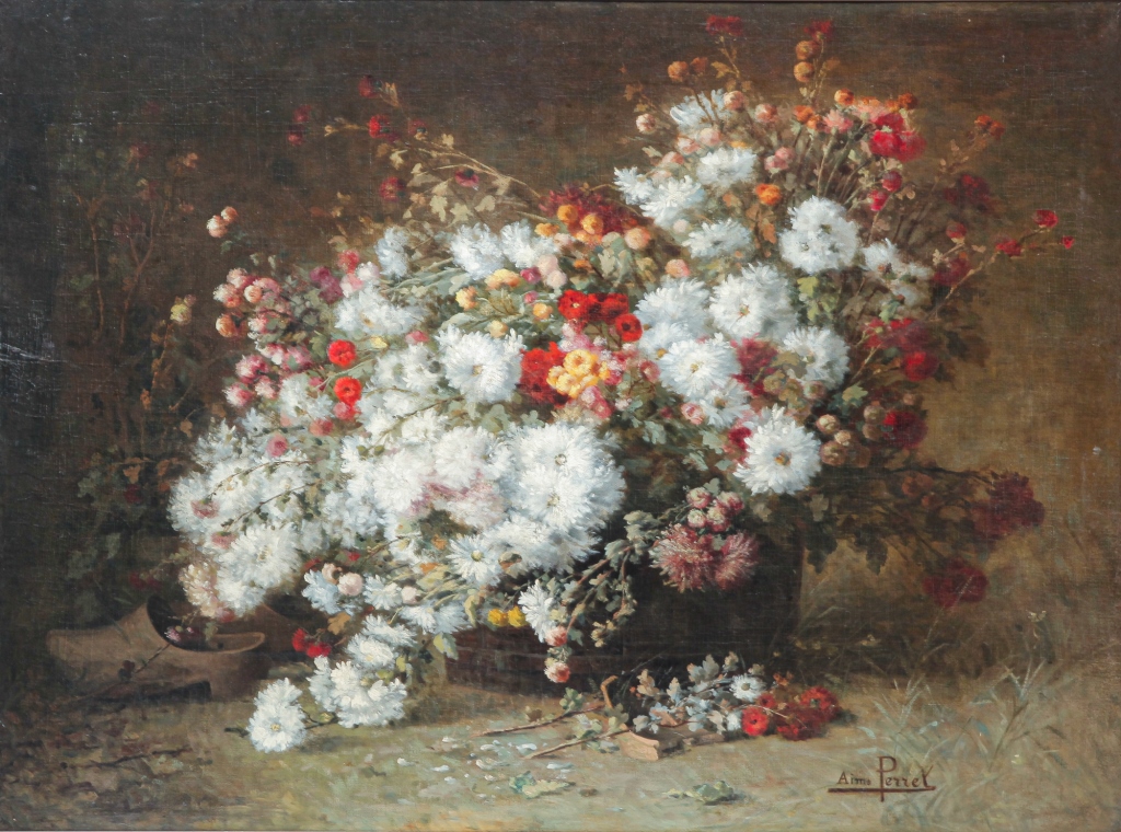 STILL LIFE BY AIME PERRET.