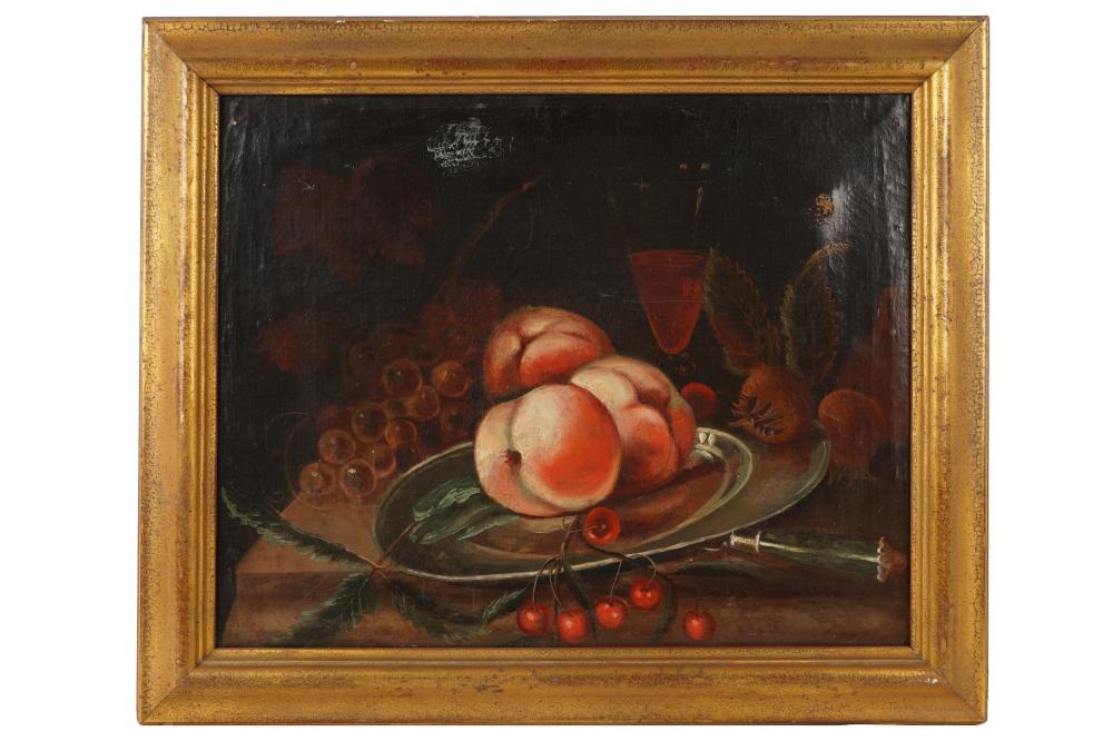 STILL LIFE OF FRUIToil on canvas