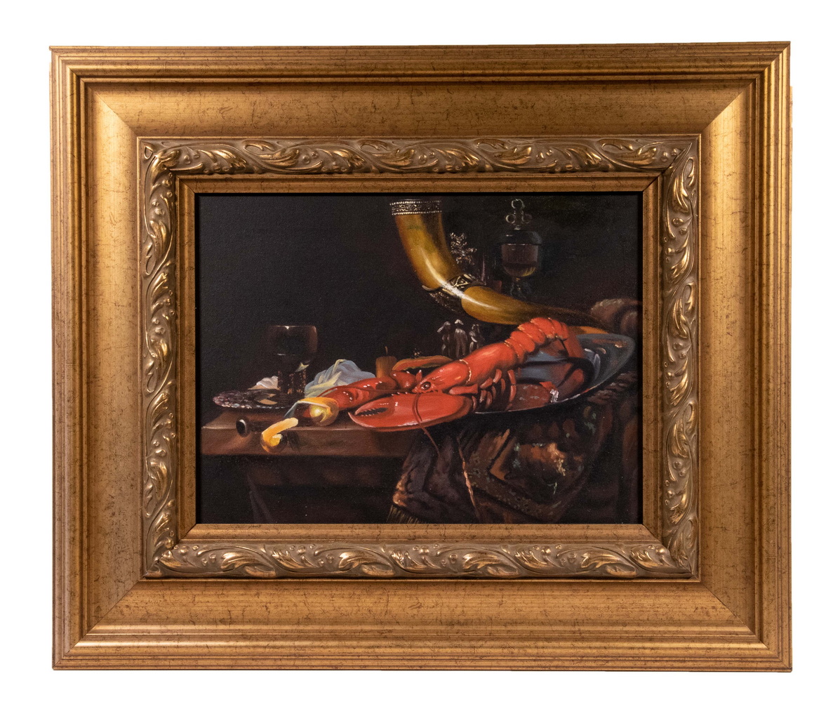 STILL LIFE OF LOBSTER Tablescape