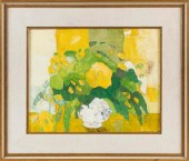 STILL LIFE OF YELLOW FLOWERS E