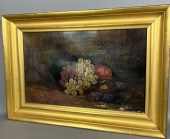 STILL LIFE OIL ON CANVASca. 18
