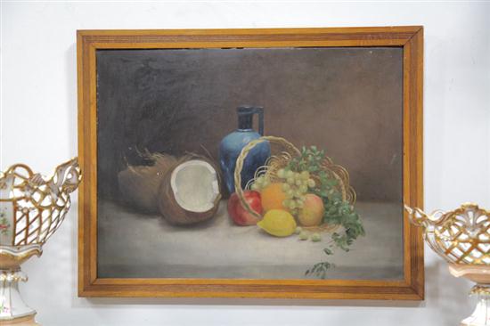 STILL LIFE PAINTING WITH FRUIT