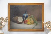 STILL LIFE PAINTING WITH FRUIT
