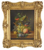 "STILL LIFE WITH SONGBIRD", OI