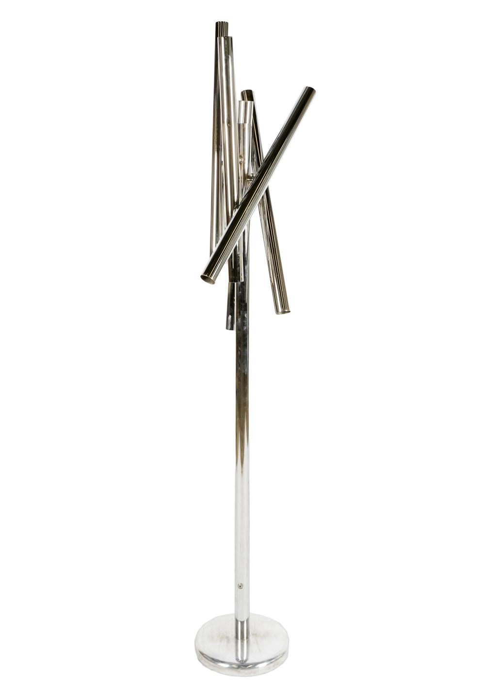 STILUX CHROME FLOOR LAMPItaly,