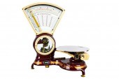 STIMPSON ENAMELED POSTAL SCALE