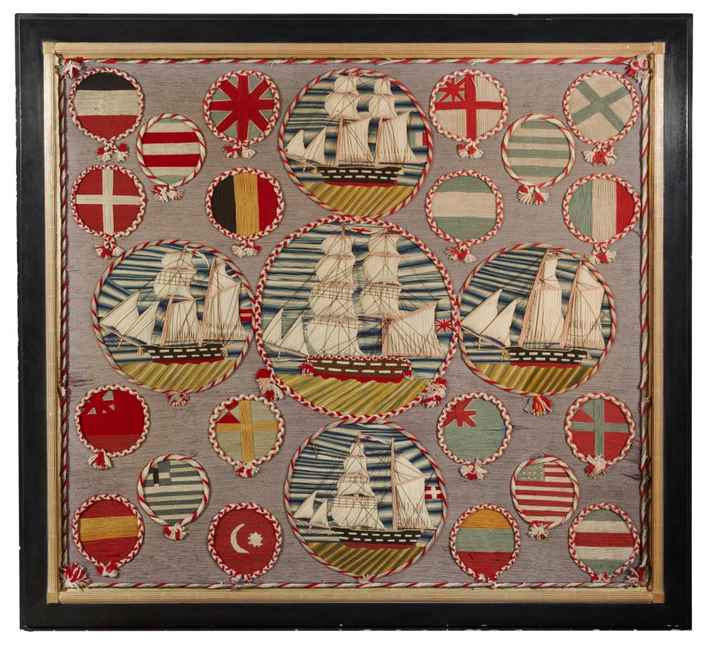 STITCHED AND WOVEN NAUTICAL