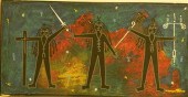 Stivenson Magloire  acrylic on
