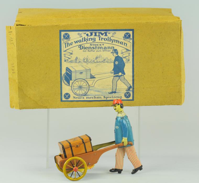 STOCK BOXED WALKING TROLLYMAN