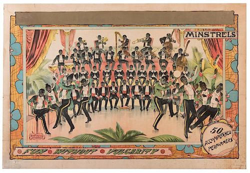 [STOCK POSTER] MINSTRELS. FUN