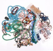 Stone and bead jewelry group t