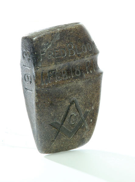 STONE LODGE AXE.  American  hard